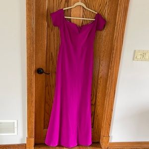 Lulus magenta dress.